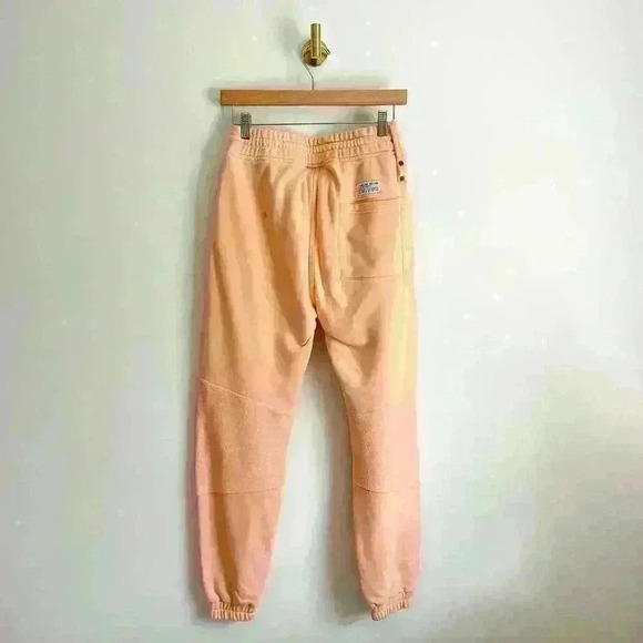 Publish High Rise Drawcord Waist Jogger Sweatpants Light Orange L - Picture 5 of 11
